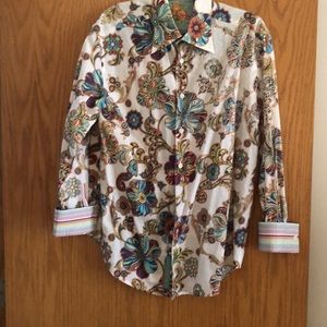 Robert Graham shirts- size large- multi colors